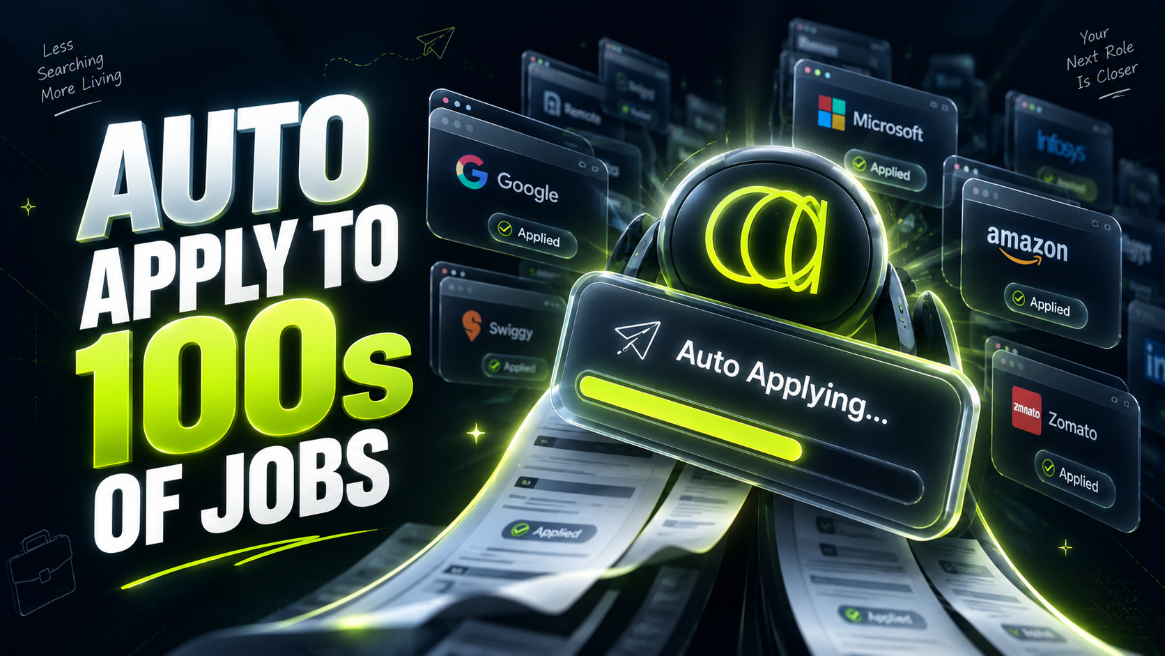 Fastest Way to Apply to Hundreds of Jobs in India - Arya